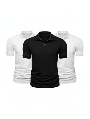 Kit Camisa Masculina Polo